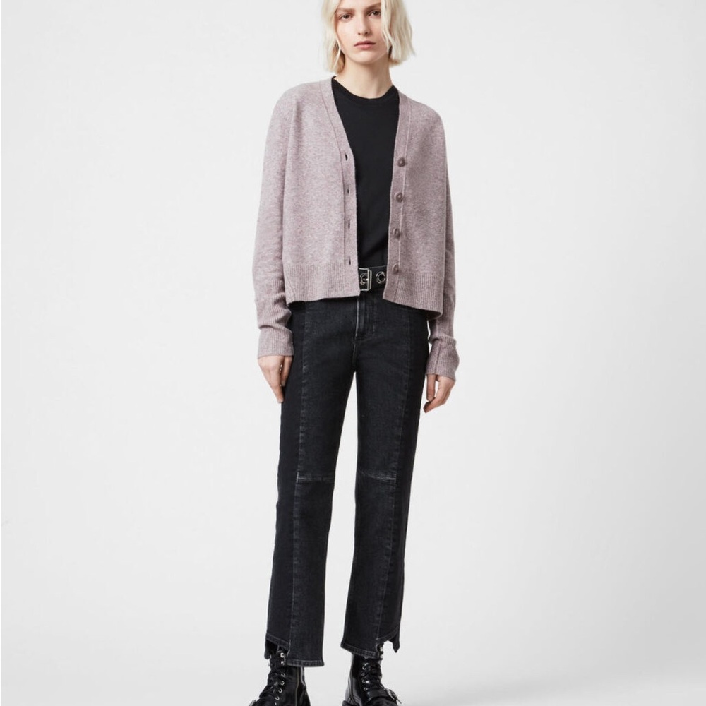 All Saints Ruffa Neu Cardigan - Picture 2 of 4